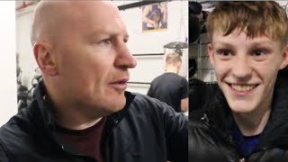 MATT HATTON HONEST ON AMATEUR BOXING  INTRODUCES SON JACK HATTON amp AMATEUR GYM FEATURE [upl. by Namas]