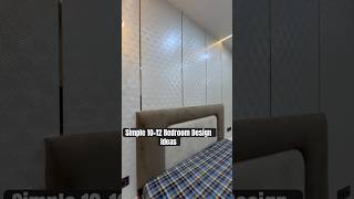 Simple 10×12 Bedroom Design Ideas bedroomdesign interiordesign foryou interior YouTube [upl. by Gula]