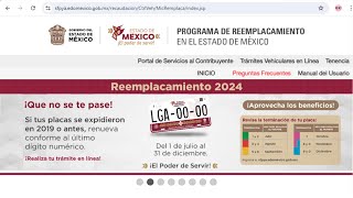 Cómo realizar trámite de REEMPLACAMIENTO VEHICULAR 2024 🚘100 de Condonación 🔴 Renueva tus Placas [upl. by Zat]