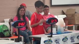 my stackout with justin WSSA singapore OPL sport stacking meet 2017 [upl. by Heydon]