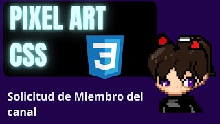 💙Me retan a hacer pixelart con CSS  Y lo hago a punta de dropshadow [upl. by Ynej463]