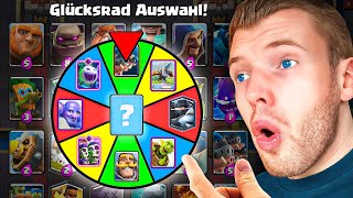 😱🌟NEUE MEGA AUSWAHL GLÜCKSRAD CHALLENGEBigSpin am Limit  Clash Royale Deutsch [upl. by Norry]