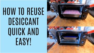 How to Reuse Desiccant  Quick and Easy [upl. by Moll111]