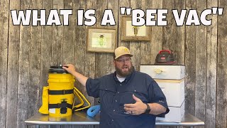 What is a Bee Vacuum   Bee Removal Tools  Beekeeping [upl. by Hembree819]