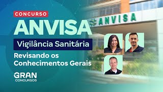 Concurso ANVISA Vigilância Sanitária Revisando os Conhecimentos Gerais  SUS [upl. by Ingaborg]