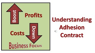 Understanding Adhesion Contract [upl. by Bainter]