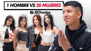 20 CHICAS VS 1 HOMBRE  EL CHANTY [upl. by Susejedesoj]