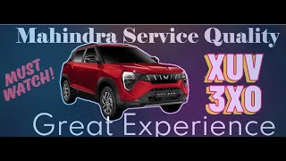 மஹிந்திரா சர்வீஸ்  கலக்கிட்டாங்க Mahindra XUV 3XO Service Experience  Ownership Review [upl. by Htabmas]