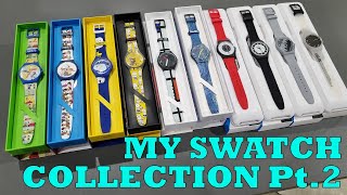 MY SWATCH COLLECTION Part 2  What Makes an Amazing Collaboration [upl. by Lemcke948]