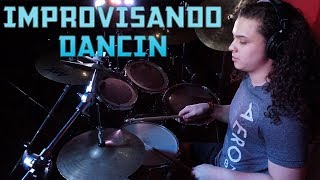 Dancin KRONO Remix  Drum Cover Improvisando [upl. by Itsud144]