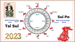 2023 Tai Sui and Sui Po The year breaker locations and affected zodiacs [upl. by Hogle]