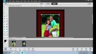 How to Use Photoshop Elements Templates [upl. by Yerroc]