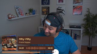 Frank Zappa Fifty Fifty REACTION AND REVIEW [upl. by Cusack718]