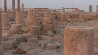 Palmyra Tadmor تدمر in Syria at sunset and sunrise [upl. by Synned]