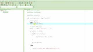 C Programming Tutorial  44  Deleting Data From A File  Code  Part 1 HD [upl. by Minnie]