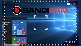 How to Record Desktop Screen with Bandicam FREE SCREEN RECORDER [upl. by Arednaxela351]