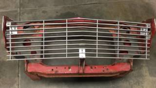 Skillards Datsun 240Z Front Grill Installation [upl. by Aerbua]