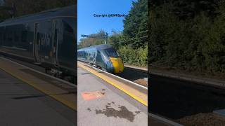 800025 Departs Swindon greatwesternrailway class800 train WesternSpot23 [upl. by Farant]