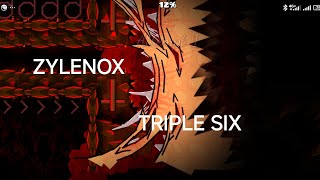 BLOOD WARNING triple six by zylenox geometry dash [upl. by Aramoy175]