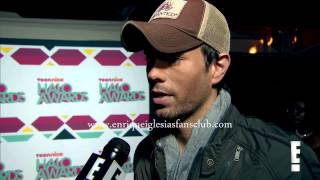 ENRIQUE IGLESIAS SPEAKING ABOUT Phillipines [upl. by Canotas686]