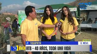 La Red ATB celebra casi 40 años con una campaña de reforestación en el Parque Nacional Tunari [upl. by Hahn765]