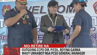 Balitang Bisdak Outgoing CCPO Director PCol Royina Garma Mao na Unya ang PCSO General Manager [upl. by Elokyn]