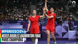 Mixed Doubles Badminton Final 🏸  Paris Champions [upl. by Ynot]