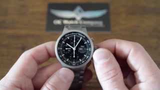 How To Set The Day Date Time IWC IW3707 GST Chronograph Watch OC Watch Company [upl. by Eseneg]