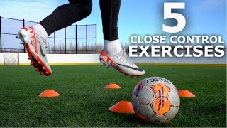 5 Exercises To Level Up Your Close Control  Master The Ball In Tight Spaces [upl. by Melisse]