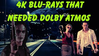 4K BluRays That NEED Dolby Atmos [upl. by Ayat]