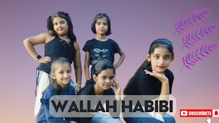 Wallah Habibi  Bade miyan chote Miyan  Akshay Tiger Manushi Alyan  Dance choreography  kids [upl. by Zilevi]