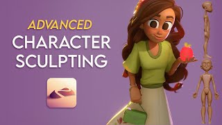 3D Advanced Posable Character Design with Nomad Sculpt Disney Style Girl  Skillshare Class Preview [upl. by Ettereve]