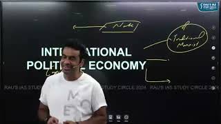 International Political Economy  by Mr Rahul Puri  PSIR [upl. by Najram]