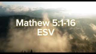 The Beatitudes Song  WordforWord Scripture from Matthew 5116 ESV [upl. by Mendie20]