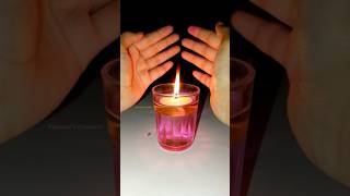 How to make water candle at home🕯️shorts shortvideo diy candle craft creative cute [upl. by Niahs]