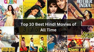 Best Hindi Movies Of All Time  Top 10 Bollywood Movies  Evergreen Movies And Heroes [upl. by Naraj984]