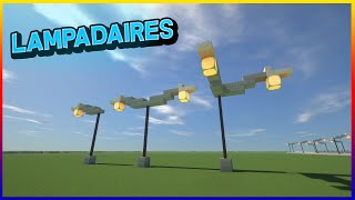 TUTO LAMPADAIRE  MINECRAFT [upl. by Oz776]