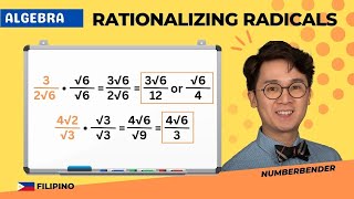 Rationalizing Radical Expressions AND COMPLEX NUMBERS in Filipino  ALGEBRA  PAANO [upl. by Elbertina]