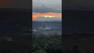 Halemaʻumaʻu from Volcanic House hawaiivolcanoes [upl. by Soelch196]