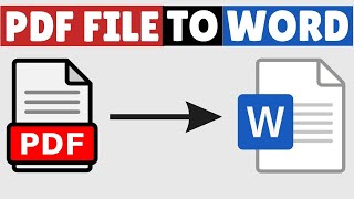 pdf ko word me kaise convert kre  how to convert pdf to word in mobile  pdf file to word file [upl. by Nylecoj]