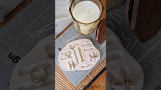 Crafting a Chic Jewelry Dish AirDry Clay DIY diy airdryclay diyhomedecor claycrafts [upl. by Yna]