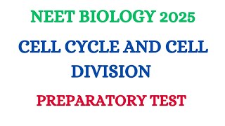 Cell Cycle and Cell division  NEET BIOLOGY TIMES [upl. by Dur]