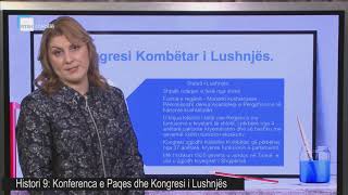 Histori 9  Konferenca e Paqes dhe Kongresi i Lushnjës [upl. by Kramal]