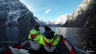 FJORDS NORWAY  Fjord Safari on the Nærøyfjord [upl. by Lalib49]