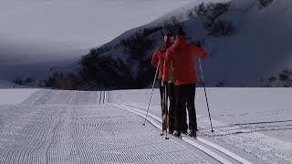 LANGLAUFEN in ObergurglHochgurgl [upl. by Anicnarf]