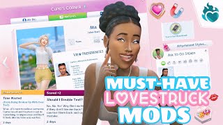 musthave NEW mods for the Sims 4 lovestruck to improve gameplay [upl. by Christenson]