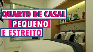 QUARTO CASAL PEQUENO E ESTREITO PROJETO DE UMA INSCRITA DO CANAL [upl. by Esenahs]