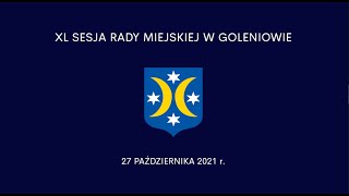 XL Sesja Rady Miejskiej  27 października 2021 r [upl. by Elehcar544]