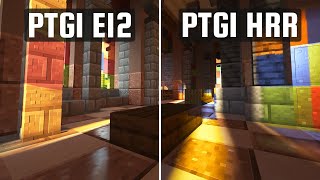 Ultimate Shaders Comparison SEUS PTGI E12 vs HRR  Minecraft [upl. by Benjamen658]