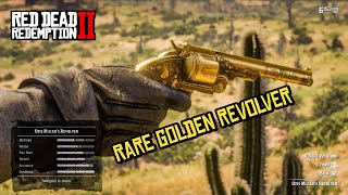 Rare golden revolver location  Red Dead Redemption 2  Best revolver in rdr2  RDR2 [upl. by Bowman]